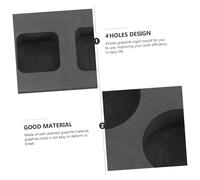 DECORNIJIA Slot Graphite Ingot Mold Metal Casting Crucible for Gold Silver with Strong Corrosion Resistance and High Thermal Conductivity Suitable for Volume Melting and Laboratory Use