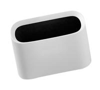 DECORNIJIA Small Desktop Trash Can Double-layer Mini Garbage Bin with Press Ring Material Waste Basket for Office Home Bedroom Compact Decorative Waste Holder for Wrappers and Paper