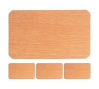 DECORNIJIA Spanish Cedar Cigar Tray Sheets 4Pcs Large Wood Planks for Humidor Cigar Aging and Storage