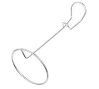 DECORNIJIA Stainless Steel Milk Frother Stand Vertical Mixer Bracket Holder for Kitchen Countertop Space-Saving Design Easy to Clean and Store Practical Rack for Egg Beater and Milk Mixer
