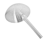 DECORNIJIA Stainless Steel Multi Functional Fine Mesh Strainer Spoon with Handle High Temperature Resistant Oil Skimmer for Hot Pot Kitchen Restaurants and Home Use