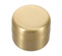 DECORNIJIA Stainless Steel Pill Organizer Metal Medicine Storage Box Compact Round Airtight Container for Travel Pocket-Sized Pill Holder with Sealed Lid
