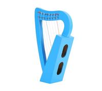 DECORNIJIA String Wooden Lyre Harp Portable Beginner Harp Instrument with Refined Tone Lightweight Classical Style for Music Lessons and Casual Play
