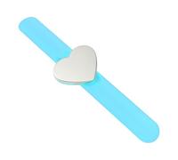 DECORNIJIA Strong Magnets Bracelet for Men Heart Shape Silicone Wrist Band Body Shape Hand Decor for Daily Wear