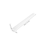 DECORNIJIA Thickened Acrylic Restaurant Ticket Holder Transparent Order Rail Windproof Receipt Paperweight for Cafe Kitchen Service Counter Efficient Workflow Organizer