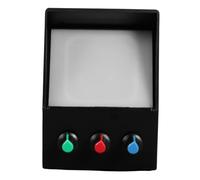 DECORNIJIA Three Primary Color Light Demonstrator for Physical Teaching Plastic Scientific Apparatus Mixing Experiment Tool for Classroom and Science Labs