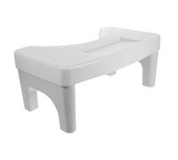 DECORNIJIA Toilet Step Stool for Adults Durable Squatting Toilet Stool with Non Slip Surface Multi Functional Bathroom Footstool