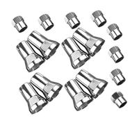 DECORNIJIA Tpms Tire Valve Stem Caps and Valve Covers for Car and Truck Wheels Rubber Seal Sleeve Design Prevents Air Leakage and Dirt Fit for Auto Tires Pack
