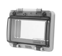 DECORNIJIA Transparent Electrical Box Cover Circuit Breaker Panel with Moisture Protection for Indoor Outdoor Power Distribution and Easy Installation