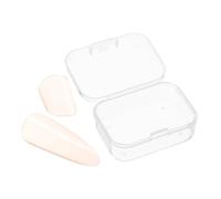 DECORNIJIA Transparent Orange Lute Thumb Picks for Adults and Elastic Nail Covers for Sanxian Playing Finger Protection for Guitar Banjo and String Instruments Stylish and Functional