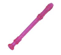 DECORNIJIA Transparent Soprano Recorder Flute Music Instrument for Beginners Abs Material Accurate Tone Easy Fingering Random Color Suitable for Students and Practice Random Color