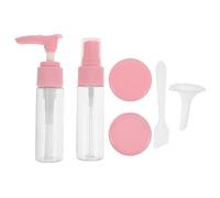 DECORNIJIA Travel Toiletry Bottles Set Reusable Mini Spray Bottles for Skincare Hair Spray Face Mist Portable Mini Perfume Atomizer
