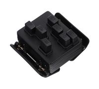 DECORNIJIA Ukulele Chord Practice Aid Black for Beginners Easy Use Fingering Trainer Clip Comfortable Finger Relief System for All Ages Ukulele Accessories for Soprano and Concert Models