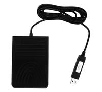 DECORNIJIA USB Foot Control Pedal Pedal Custom Shortcut Key Simulator for Computer Automation Multimedia Macro Programming