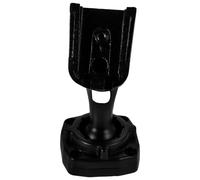 DECORNIJIA Vehicle Rear View Mirror Bracket Zinc Alloy Car Dash Accessories Black Secure Mounting Rear View Center Console Base for Vehicle Interior Mirror Dash Cam Holder for Driving Safety