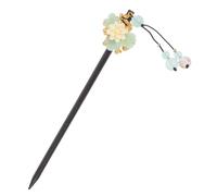 DECORNIJIA Vintage Wooden Hair Stick Elegant Retro Hairpin for Women Chic Chinese Style Hair Accessory for Ancient Parties Festivals Photography Ceremonies Simple Classic Design