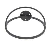 DECORNIJIA Wall-mounted Iron Helmet Holder Hat Storage Rack for Hats Wigs Display Dome Protecting Shape Suitable for Laundry Closets Bedrooms Dorms