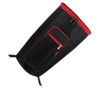 DECORNIJIA Waterproof African Drum Backpack 12-inch Oxford Cloth Djembe Carrying Case with Padded Shoulder Straps, Thickened Protective Storage Pouch for Outdoor Music Instruments