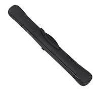 DECORNIJIA Waterproof Professional Flute Carrier Bag Thick Sponge Padding Portable Flute Storage Organizer for 2 Bamboo Black Suitable for Students and Musicians Random Color