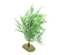 DECORNIJIA Willow Tree Model Ornament Lightweight Miniature Garden Decoration DIY Bonsai Scene Accessory for Sand Table and Micro Landscape