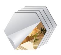 Decoroom Mirror Stickers 20x20cm/4pcs Self Adhesive,Acrylic 2mm