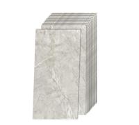 Decoroom Tile Stickers Grey 60x30cm/10pcs,Marble Self Adhesive Wall Tiles Waterproof,Peel and Stick on Wall for Bathroom Kitchen Splashback