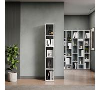 Decorotika Antwerp Moduler Modern Tv Unit Wall Mount Customizable Layout High Gloss White