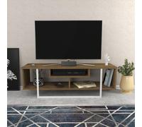 Decorotika Astona TV Unit for TVs up to 55 inch in Light Brown Decorotika Light Brown