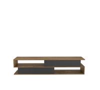 Decorotika Cortez Tv Stand Tv Unit For Tv's Up To 72 Inch Oud Black