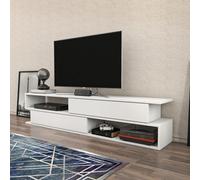 Decorotika Cortez Tv Stand Tv Unit For Tv's Up To 72 Inch White