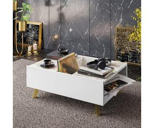 Decorotika Frida Luxury Coffee Table Cocktail Table