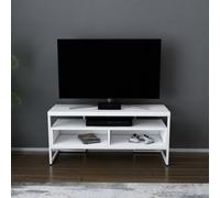 Decorotika Merrion Tv Stand Tv Unit For Tv's Up To 50 Inch White
