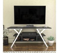 Decorotika Minerva TV Unit for TV's up to 55 inch in Light Grey Decorotika Light Grey