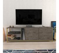 Decorotika Primrose Tv Stand Gold Wenge