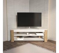 Decorotika Rita Corner TV Unit for TVs up to 55 inches in Brown Decorotika Brown