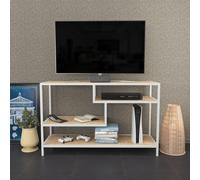 Decorotika Robins TV Unit for TVs up to 55 inches in Light Brown Decorotika Light Brown