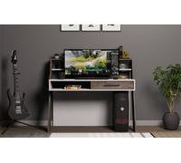 Decorotika Soho Computer Desk White Wenge