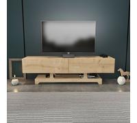 Decorotika Tera Tv Stand Tv Unit For Tvs Up To 72 Inch Sapphire Oak