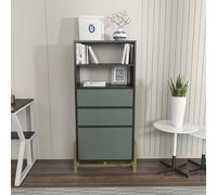 Decorotika - Utopia Bookcase Bookshelf Shelving Unit With 3 Cabinets And 2 Shelves