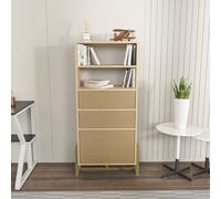 Decorotika - Utopia Bookcase Bookshelf Shelving Unit With 3 Cabinets And 2 Shelves