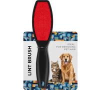 DecorRack 1 Pack Double-Sided Lint Brushes, Pet Hair Remover Brush for Clothes and Furniture, Remove Cat and Dog Fur from Fabric Carpet and Clothing, Lint Removal Brush, Portable, Reusable