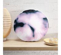 Decorsome Bokeh Purple Tones Round Cushion