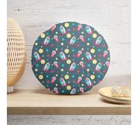 Decorsome Cats In Space Round Cushion
