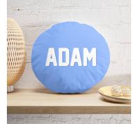 Decorsome Embossed Adam Round Cushion