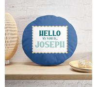 Decorsome Hello, My Name Is Jospeh Round Cushion