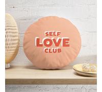 Decorsome Self Love Club Round Cushion