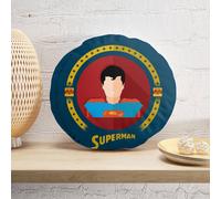 Decorsome x Superman Graphic Art Round Cushion