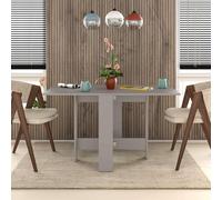 Decortie Artemio' Foldable Table Rectangular Shape 130cm in Grey | Size: 1 Pack Decortie Grey 1 Pack