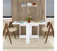 Decortie Artemio' Foldable Table Rectangular Shape 130cm in White | Size: 1 Pack Decortie White 1 Pack