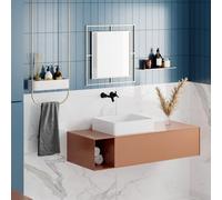 Decortie Corner Modern Design Mirror Gold